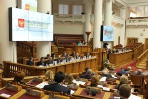 St. Petersburg welcomed the session of the Council of Legislators