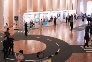 Exposition of technical means to enhance road safety is assembled at Lenexpo
