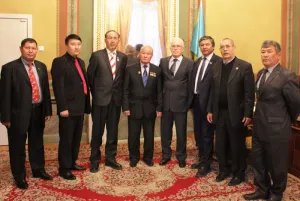 Alexey Sergeev met with a delegation of the artistic community of Kazakhstan
