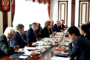 Chairperson of the IPA CIS Council Valentina Matvienko and ambassadors of the IPA CIS member nations discussed the expansion of humanitarian cooperation