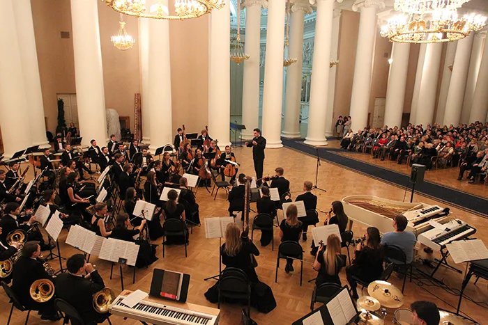 Concert of the house chapel orchestra Tavricheskaya