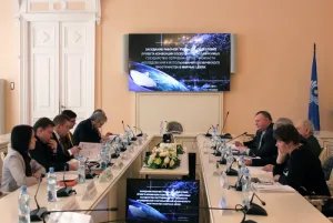 Work is under way in the Tavricheskiy Palace to promote cooperation in outer space