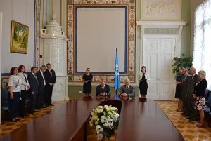 Alexey Sergeev and Vladimir Shamakhov sign Cooperation Agreement