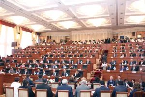 The first session of the VI Jogorku Kenesh of the Kyrgyz Republic declared open
