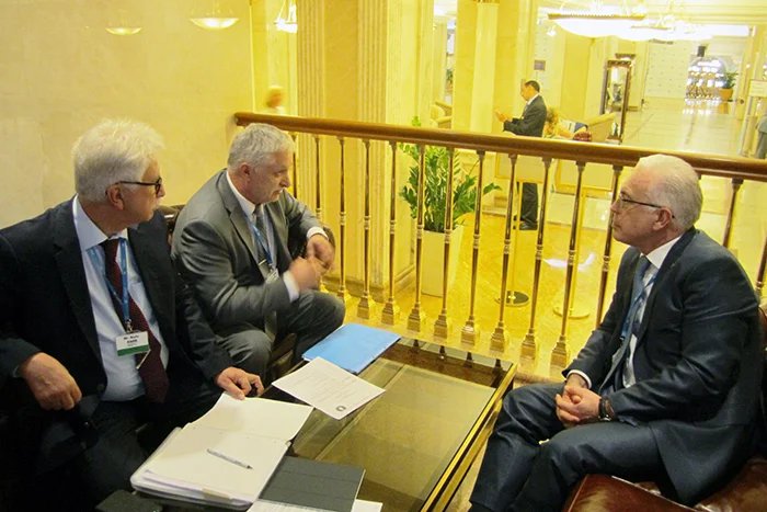 Alexey Sergeev met with leadership of Baltic Sea Parliamentary Conference