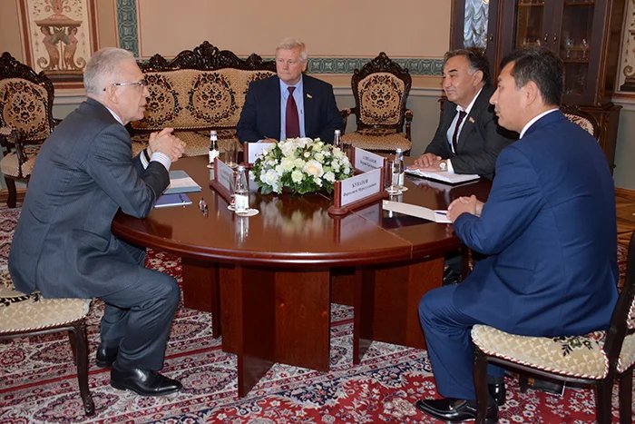 Alexey Sergeev met with the delegation of the Republic of Uzbekistan
