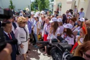 Valentina Matvienko and Chynybai Tursunbekov participate in the work of the anniversary international cultural and educational forum “Children of the Commonwealth”