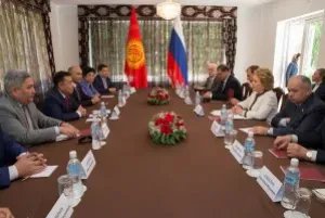 Valentina Matvienko held a bilateral meeting with Chynybai Tursunbekov