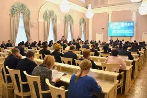 Youth Interparliamentary Assembly of the CIS Member Nations held its 10th anniversary meeting in the Tavricheskiy palace