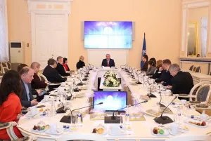 Sergey Antufiev met with mass media representatives of St. Petersburg and Moscow
