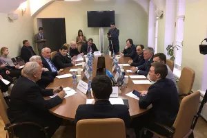 Dmitriy Gladei participated in the roundtable organized by the Civic Chamber of St. Petersburg
