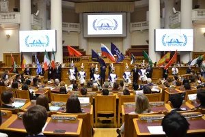 Model UN takes place in the Tavricheskiy Palace