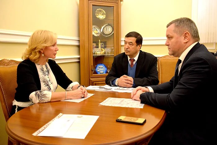 Dmitriy Kobitskiy Meets with Acting Consul General of Republic of Uzbekistan in St. Petersburg Zafar Abdurakhmanov