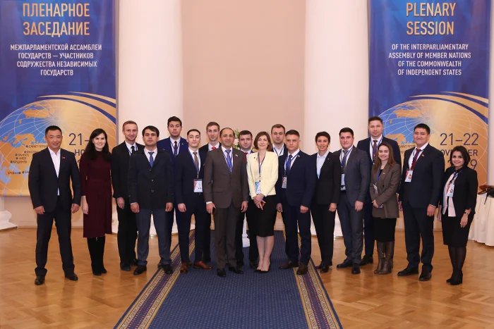 14th Meeting of Youth Interparliamentary Assembly of the CIS Member Nations Takes Place in Tavricheskiy Palace