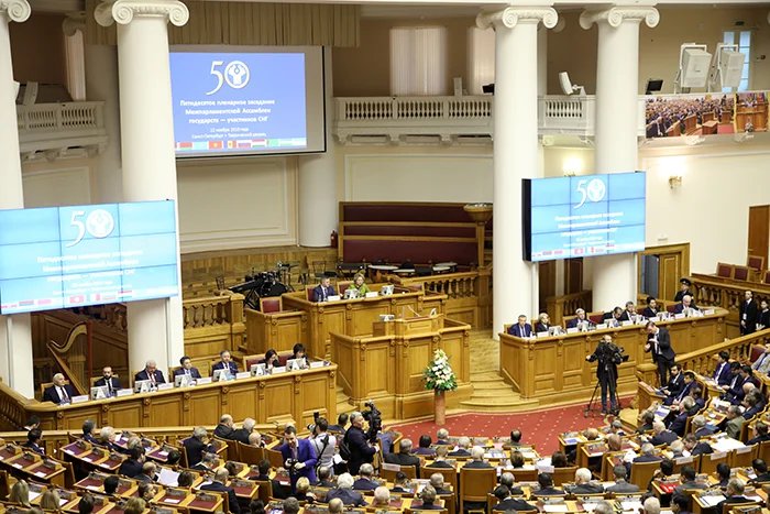 Jubilee 50th Plenary Session of CIS Interparliamentary Assembly Took Place in Tavricheskiy Palace