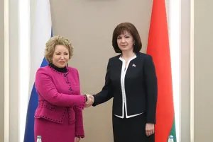Valentina Matvienko: MPs Should Support Commitment of Russia and Belarus to Increase Bilateral Cooperation
